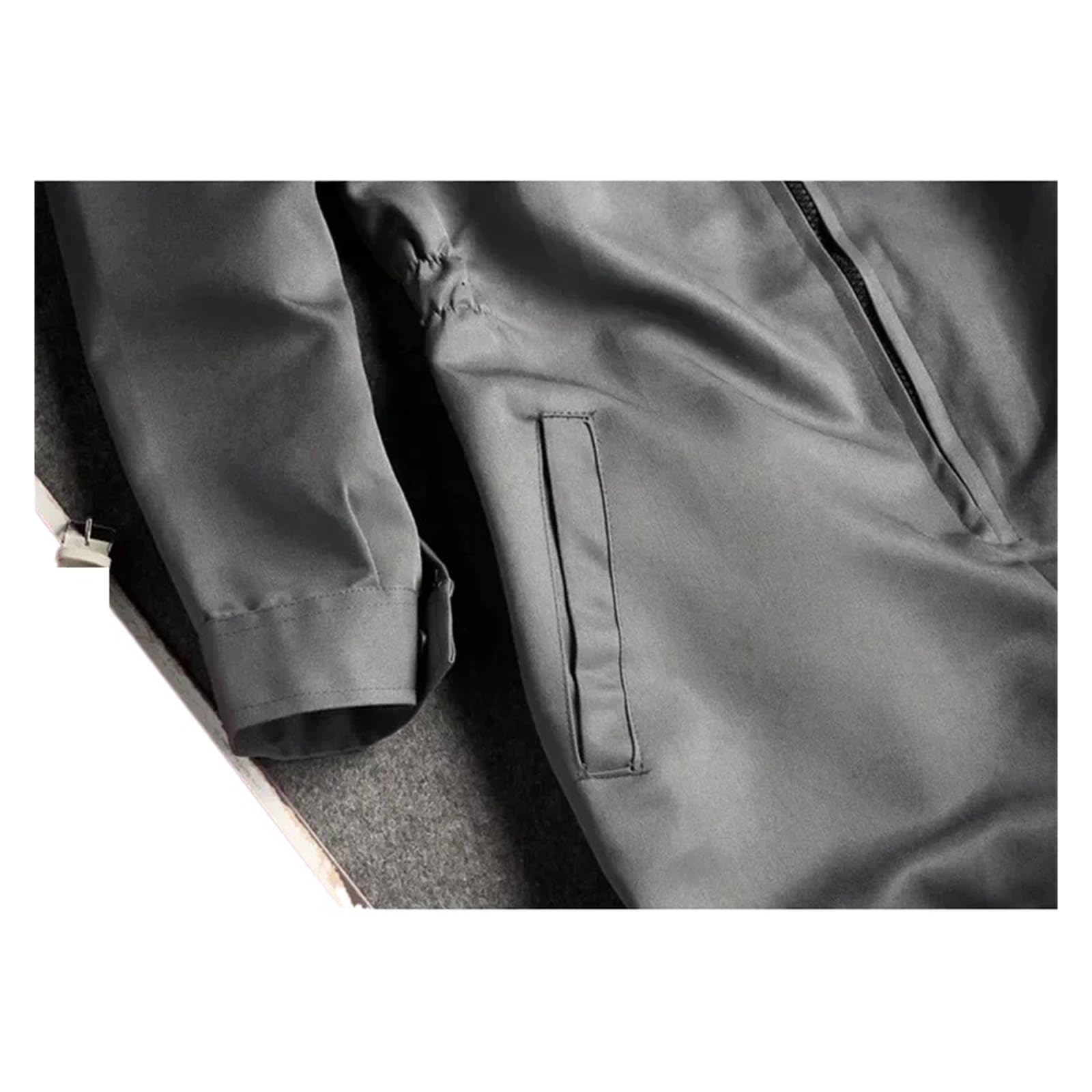 Grembiule da saldatore, Tuta da lavoro completa Saldatura for officina di riparazione auto Meccanico Salopette falegnameria(Long sleeve,4XL)