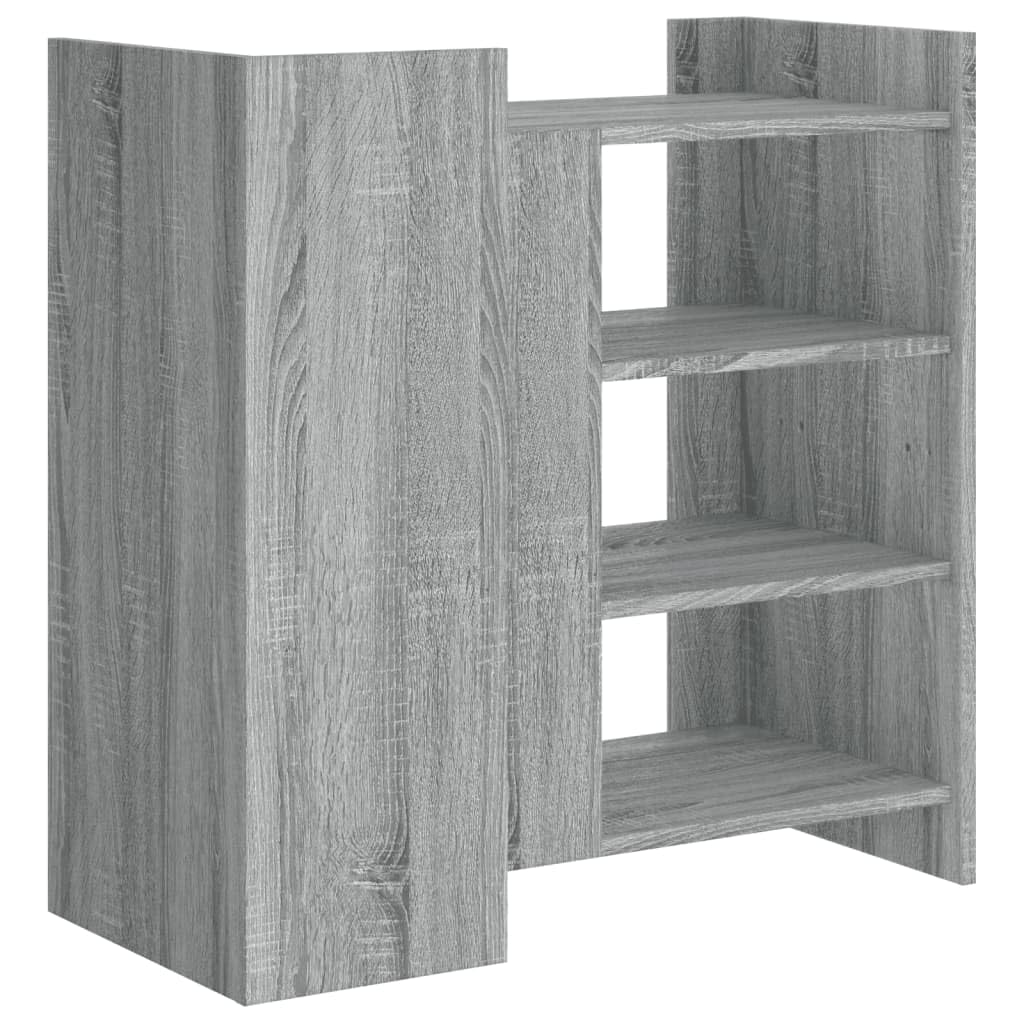 Credenza grigio Sonoma, 73,5 x 35 x 75 cm, in legno