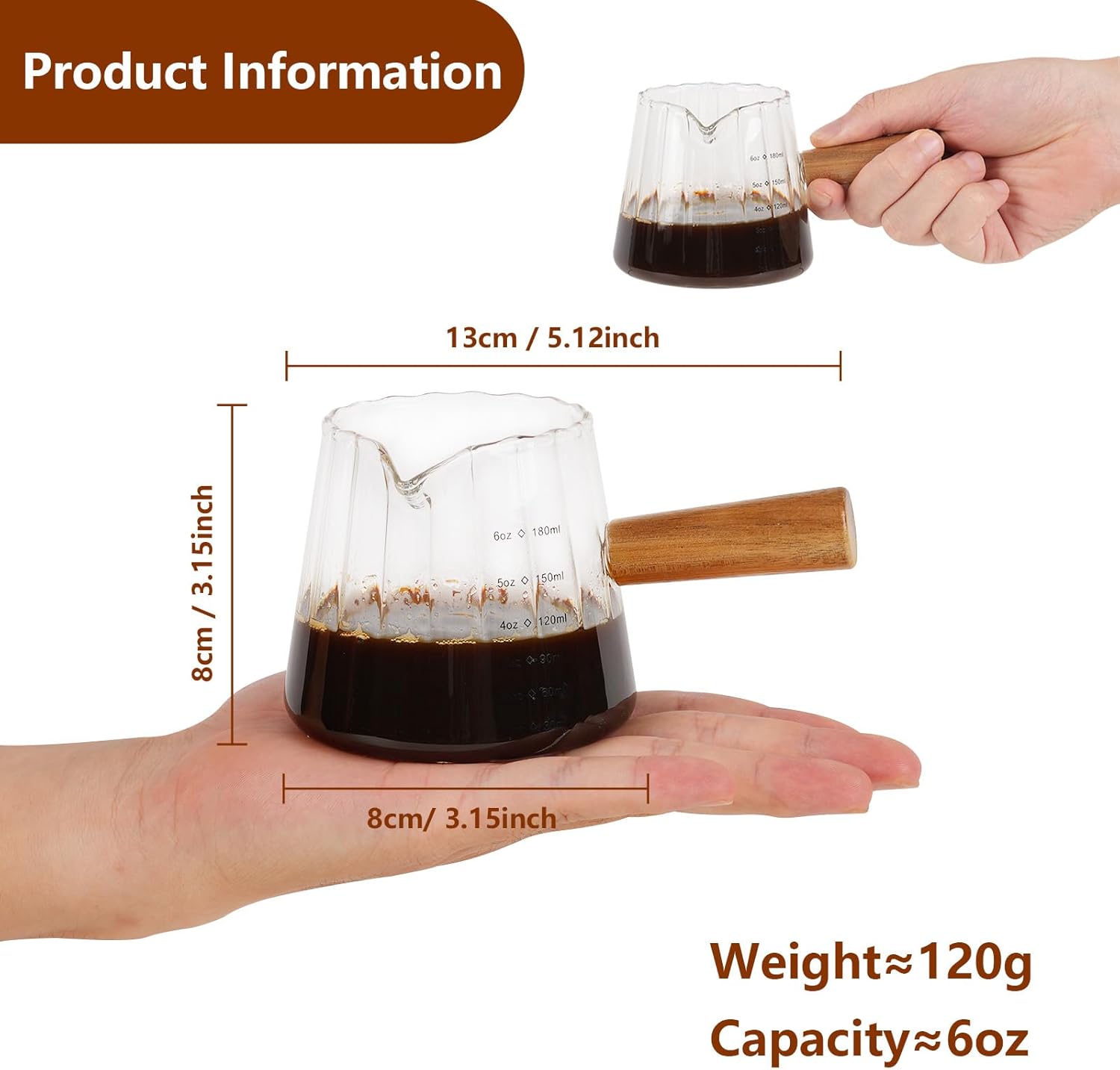 YARRAMATE Beeswax Bread Bags 2PCS & 2 Pack 6 oz/180ML Glass Measuring Cup