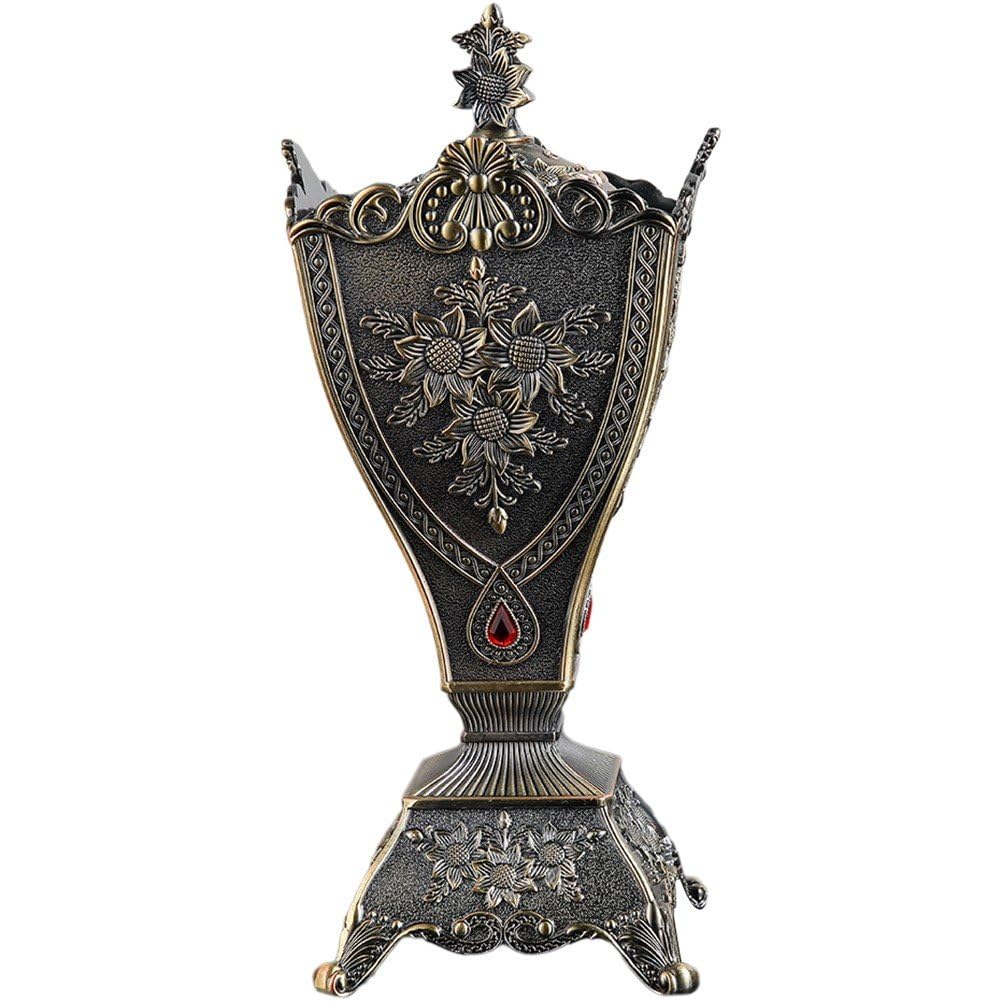 Soporte para Quemador De Incienso Vintage, Soporte De Incienso Bakhoor Retro De Estilo Europeo, Incensario para Yoga, SPA, Aromaterapia, Oficina, Decoración del Hogar