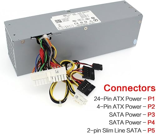 Miniatura 2 de YEECHUN 240W nueva fuente de alimentación para Dell DVI-D x 390 790 960 990 3010 7010 9010 factor de forma pequeña FF H240ES-00 D240ES-00 AC240AS-00