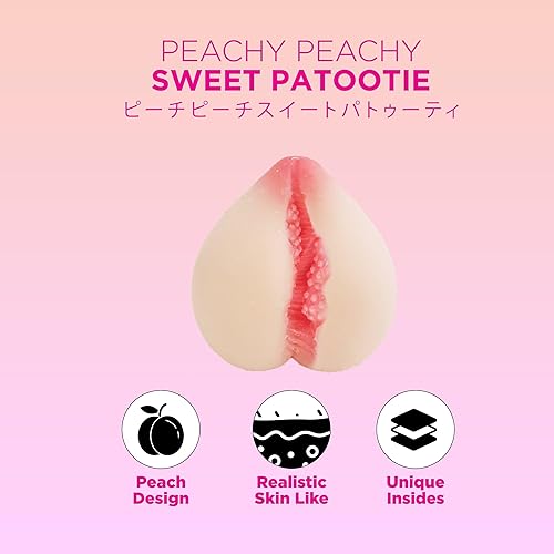 Miniatura 3 de Onahole Melocotón Intimidad Culo Juguete Reutilizable Compacto Agujero Espalda Anime Masturbador Calor Mano Estimulante Adulto Ahegao Jav OH-OT-180