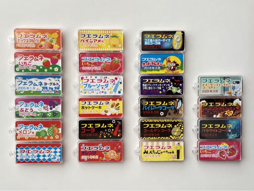 フエラムネ 50th ミニチュア コンプリート 全22種 フエラムネ 50th 