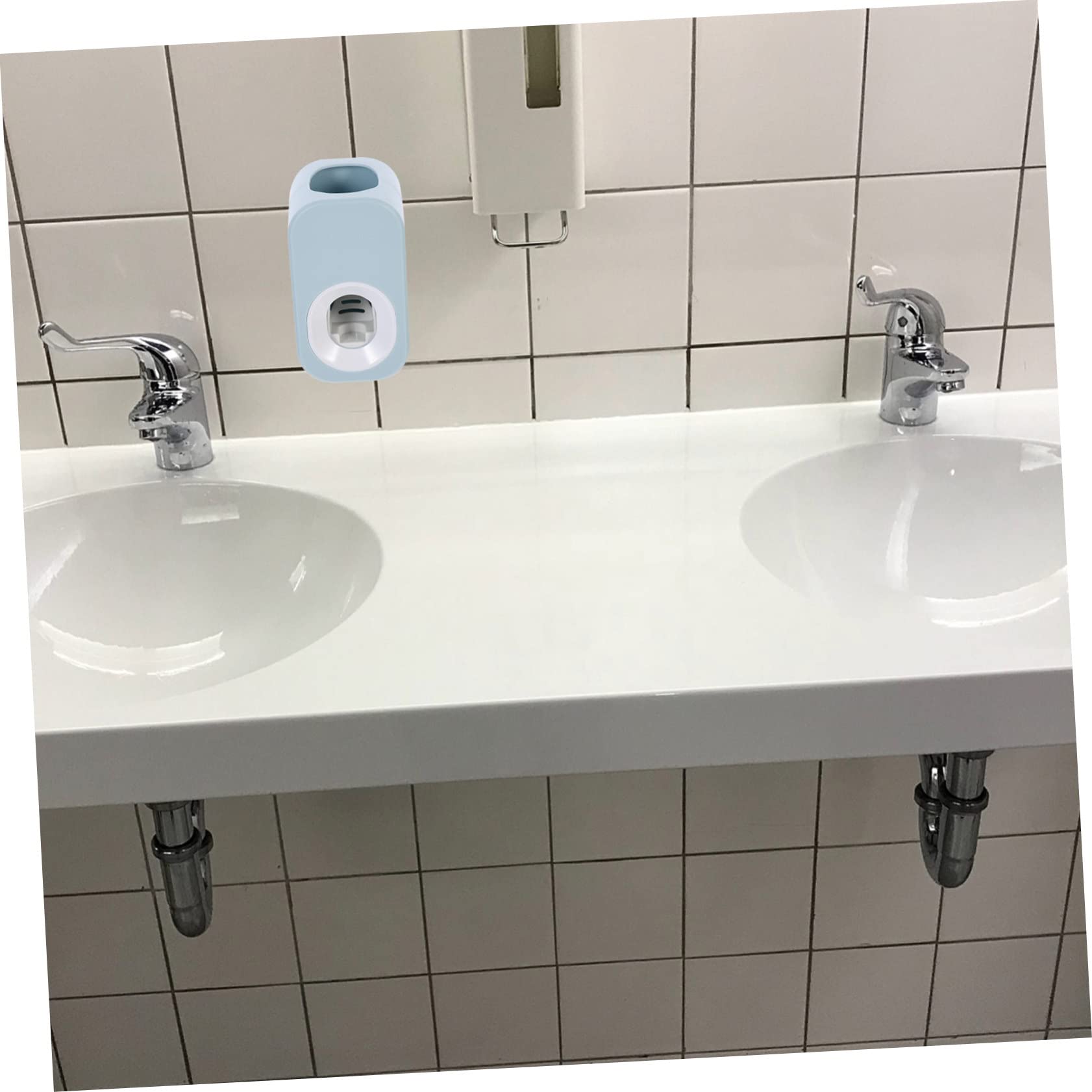 WOFASHPURET Plastic Toothpaste Roller Automatic Squeezer Wall-Mounted Toothpaste Dispenser Easy and Home Gadgets