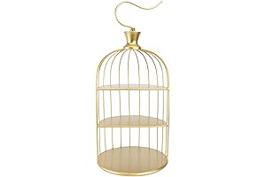 Enchanting Bird Cage Cake Stand