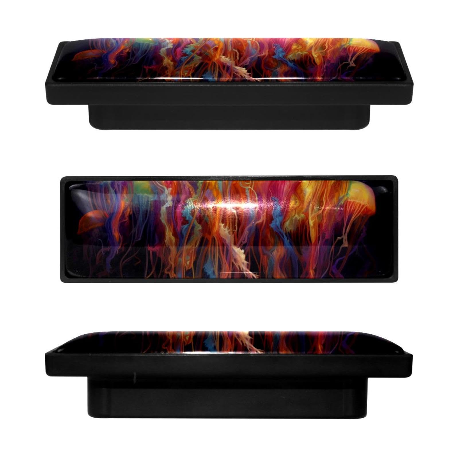 Boutons de placard méduse lot de 4 quincaillerie meuble rectangulaire tiroir cuisine