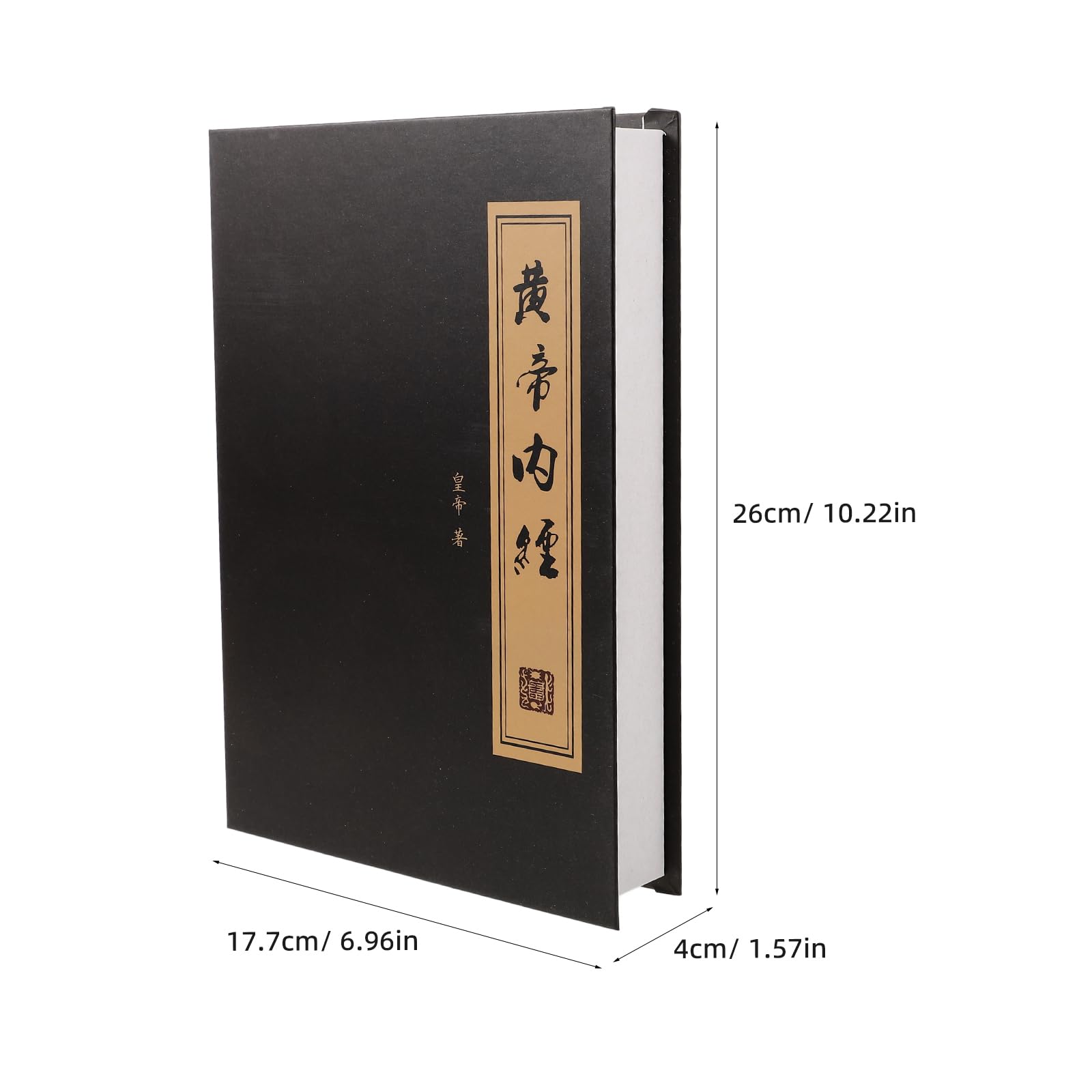 LUOZZY 8Pcs Chinese Style Fake Books Decoration Realistic Book Models Simulation Book Ornaments Home Office Supplies