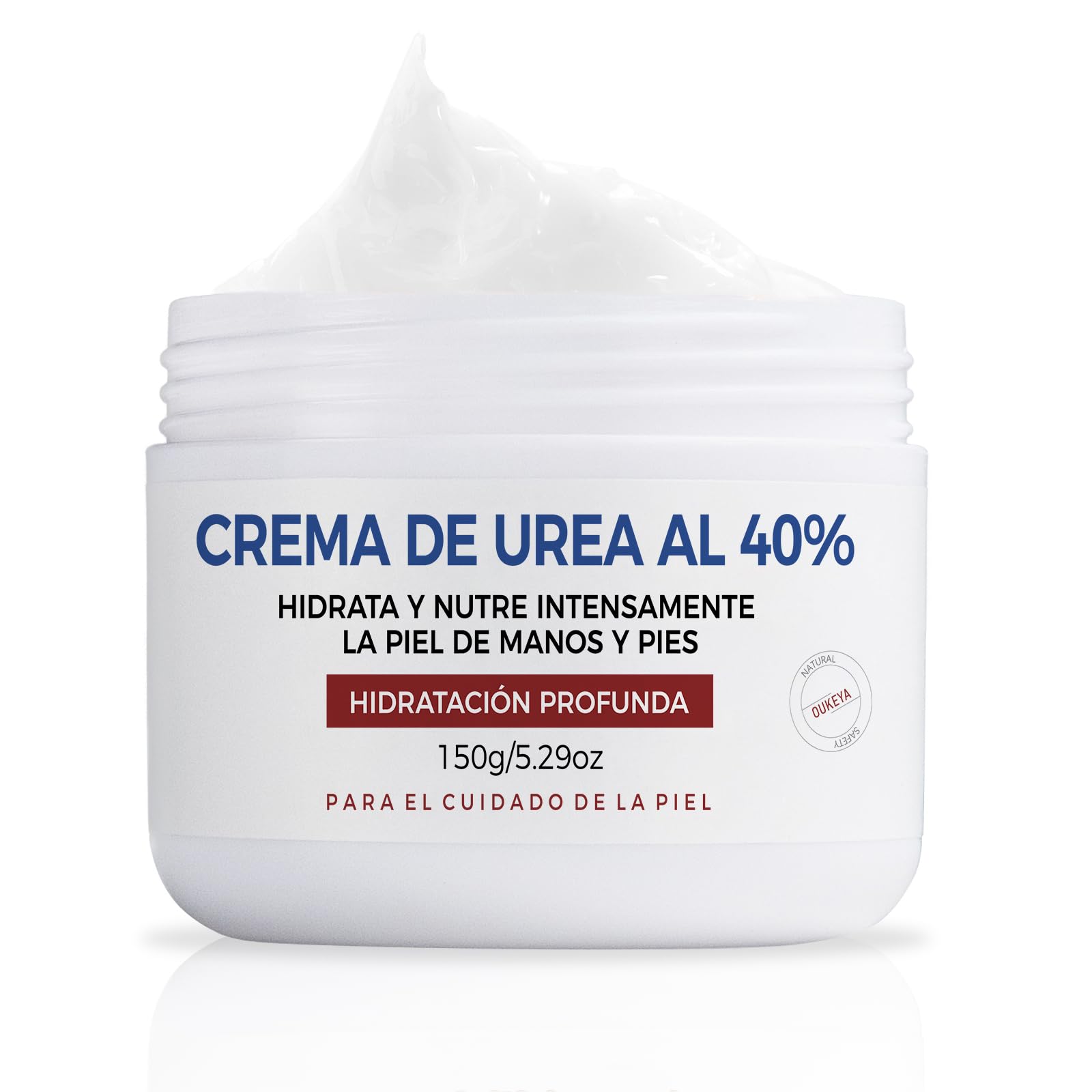 OUKEYA Urea Cream 40 Percent Foot & Hand Cream for Dry Cracked, Urea Lotion for Feet Maximum Strength