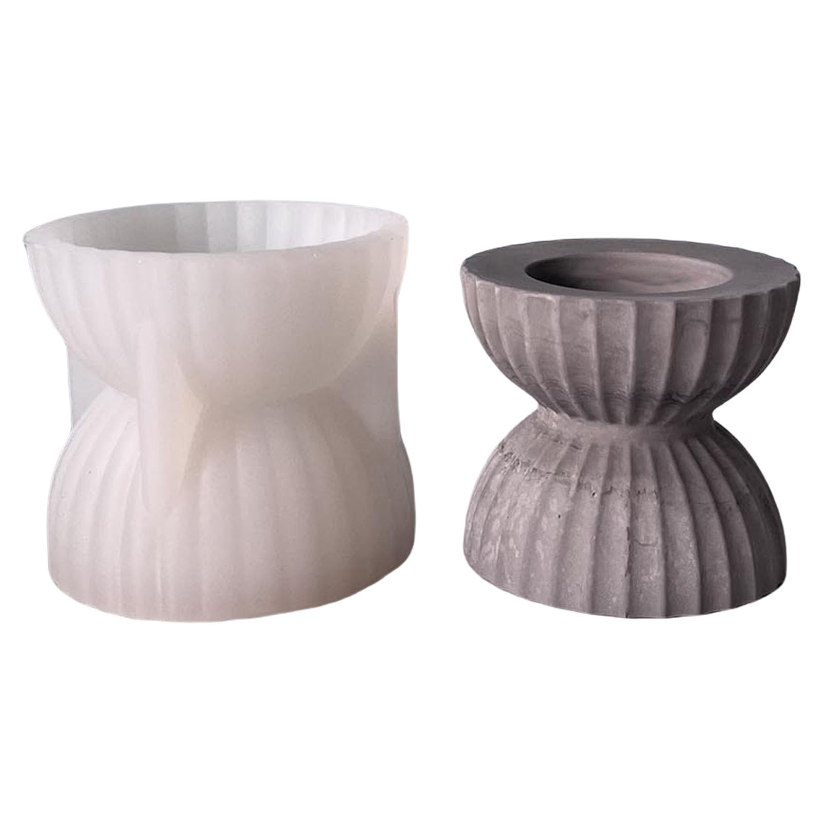 Kalttoy Silicone Holder Molds for Candlestick Tealight Holders Epoxy Resin Home Decoration Decorative Tealight Silicone Molds