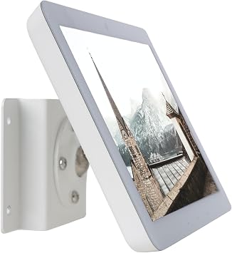 shinar Metal Swivel and Tilt Wall Mount for Echo Hub 8 Adjustable-50/+50 with 360 Degree Rotatable Wall Mounting Bracket Stable Wall Holder for Echo hub