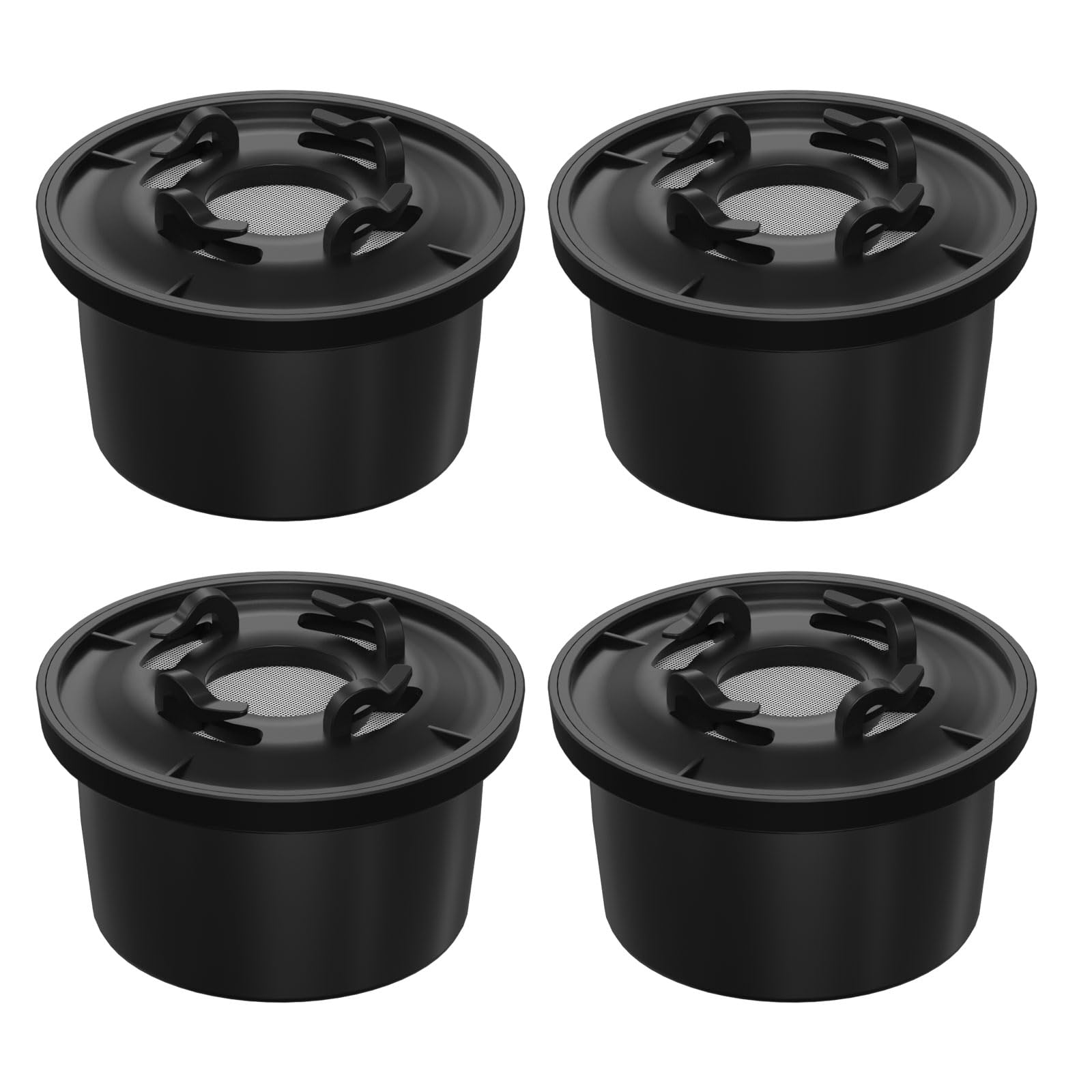 RO100ROPOT Remineralisierungs-Wasserfilter, kompatibel mit Bluevua RO100ROPOT und RO100ROPOT (UV) Systemen, alkalisch für Umkehrosmosefilter, Remineralisierung und Erhöhung des pH-Werts, 4 Stück