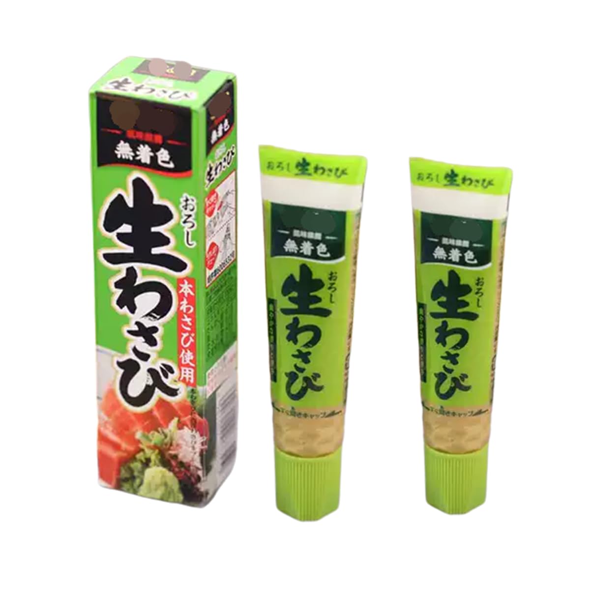 YIJIA Wasabi en Tubo 43g Pasta Wasabi Auténtico Picante 2 Pack