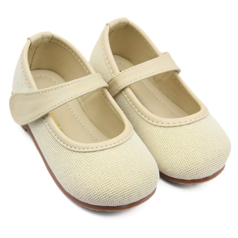 Baby Bloom Girls Synthetic Leather Ballerinas/Belly Sandal for 3.5 to 4 Years (Gold)- Shiny Design, TPR Sole with Padded in Sole- BT3621 (B0DF5N9XC6) Amazon Price History, Amazon Price Tracker