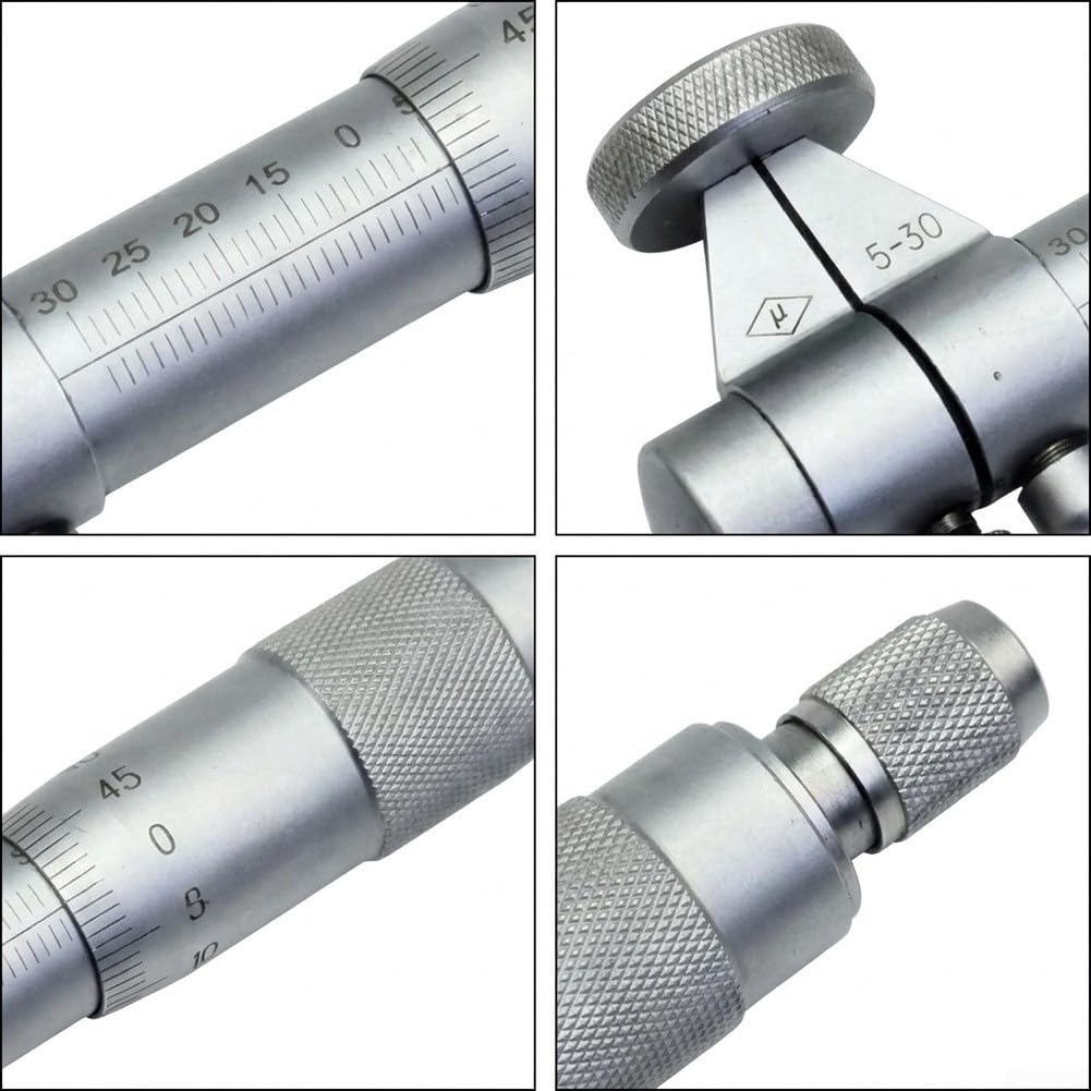 Micrometro Interno 25-50mm Carburo Precisione 0.01mm(50-75mm)