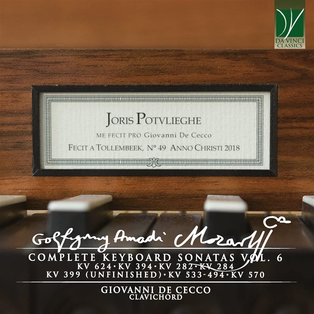 Mozart: Complete Keyboard Sonatas Vol 6