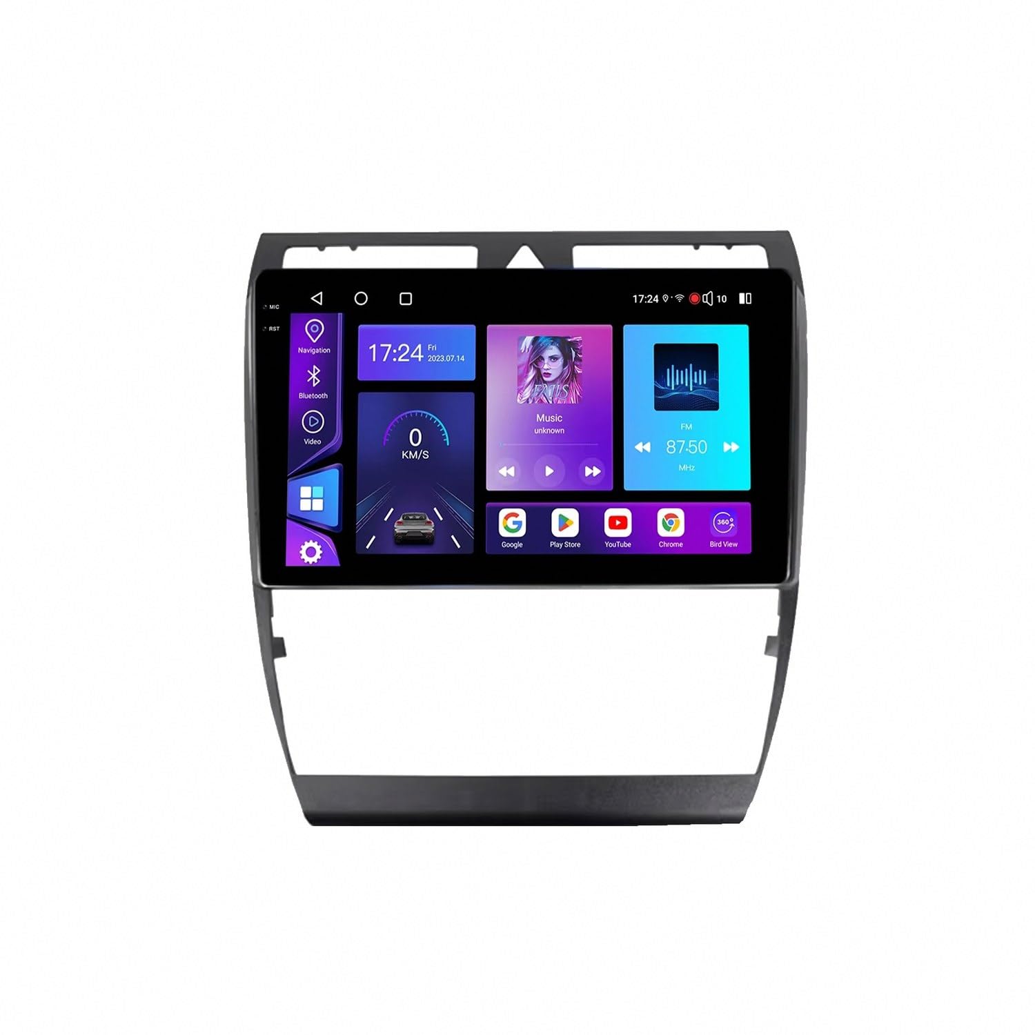 Radio 2 DIN para Cadillac CTS 2003-2007 con Carplay y Android Auto 8