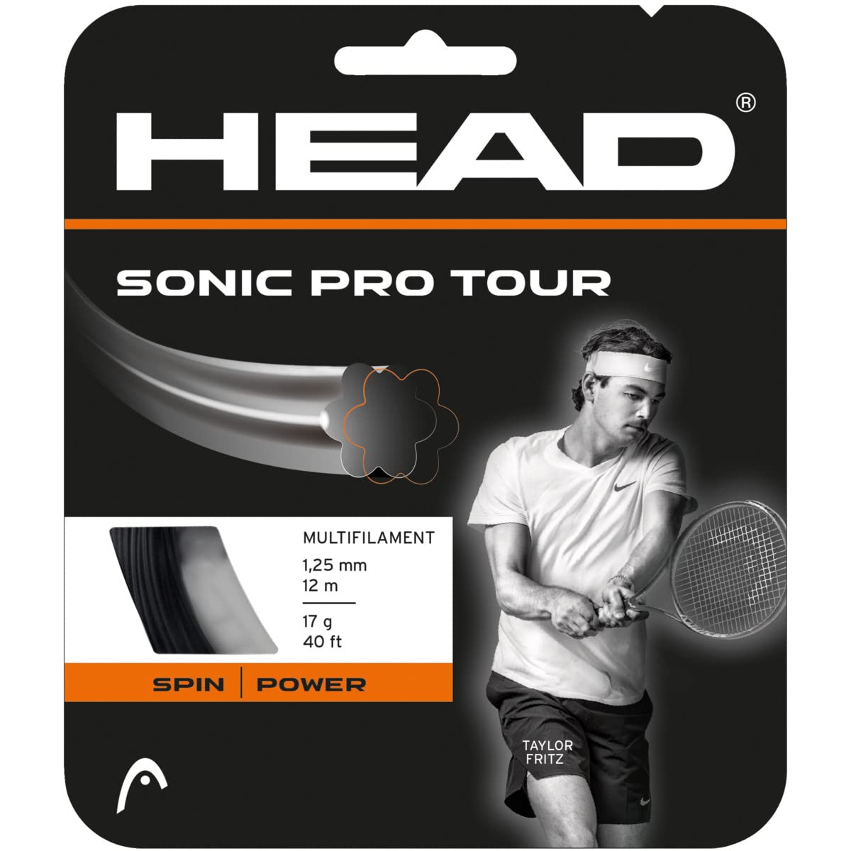 Amazon | ヘッド HEAD テニスガット・ストリング Sonic Pro Tour rPET