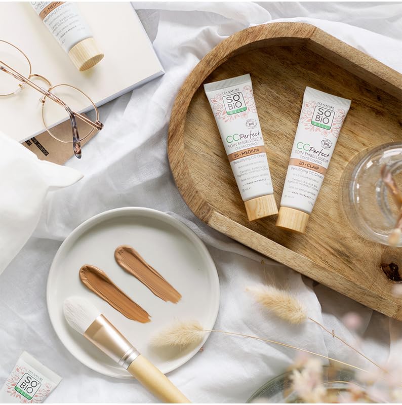 CC Crème SO BiO étic Médium 2x30 ml soin correcteur Centella Asiatica - 4