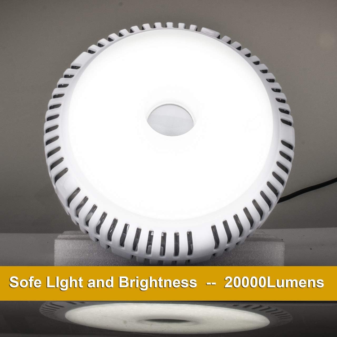 Amazing 🔥 20250Lm High Bay LED Light Bulb, 150W Mogul Base E39 LED Bulb, 5700K LED Shop Light, 400W-600W Metal Halide/HPS/HID Replacement for Workshop Barn Warehouse Garage Commercial Lighting