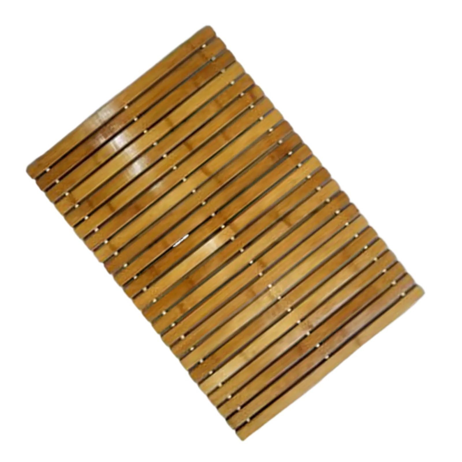 Wood Strip Bath Mat Floor Indoor Use Kitchen Rugs Bathmats For Bathroom Shower