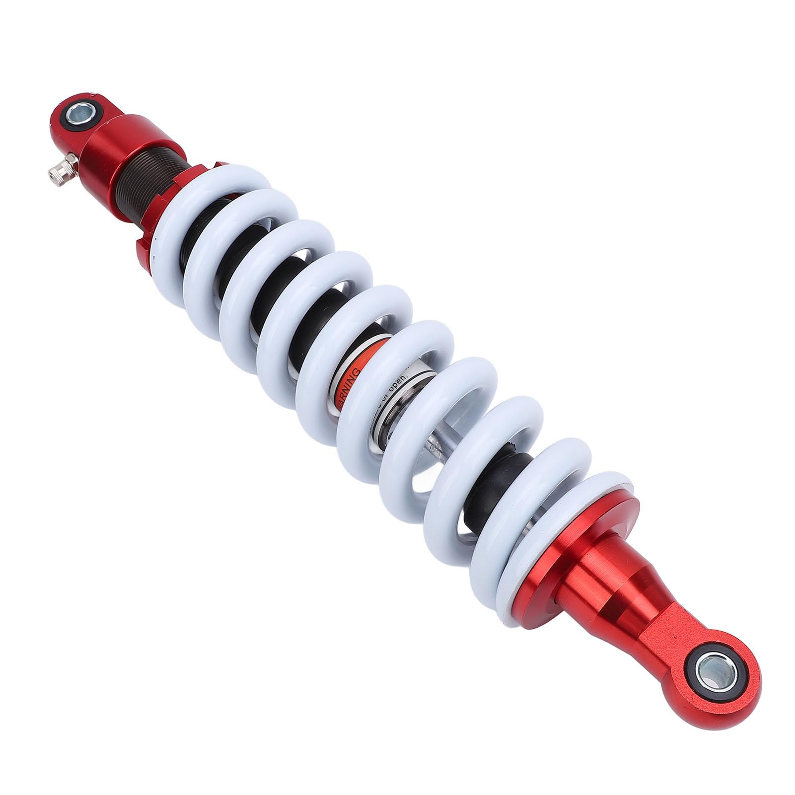 Dilwe Amortyzator 365 Mm CNC Stop Aluminium Heavy Duty Amortyzator 12 Mm Sprężyna 10 Otwór Montażowy do Motocykla ATV Gokart Dirt Pitbike do