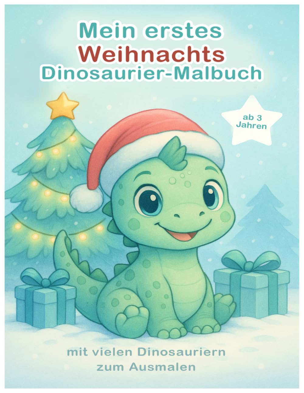 Dinosaurier Malbuch