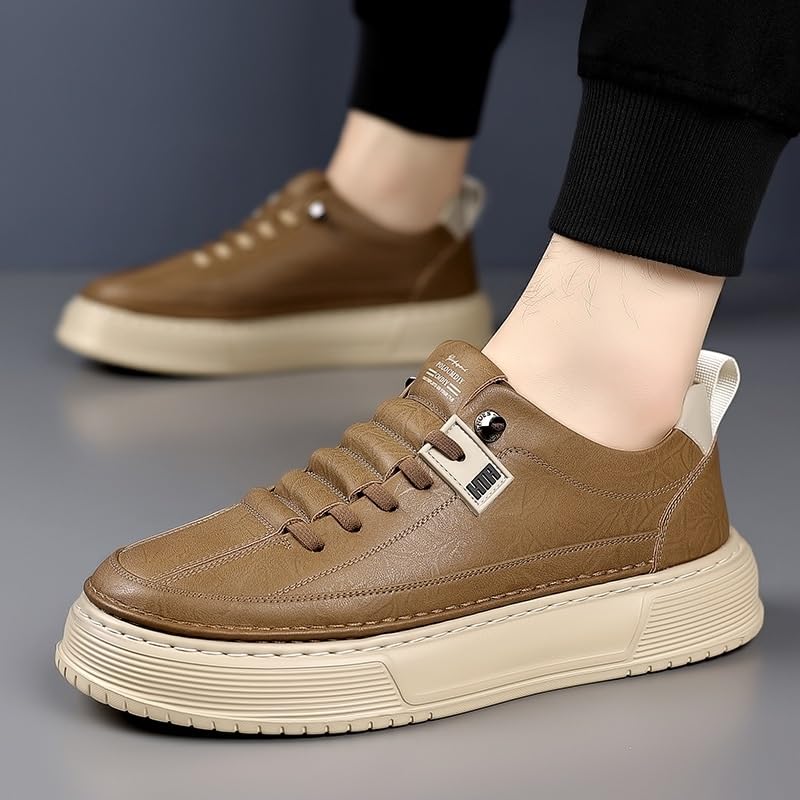 Mens Casual Shoes Dress Sneakers Oxfords Fashion Walking Sneakers Work Lightweight Soft Sole3