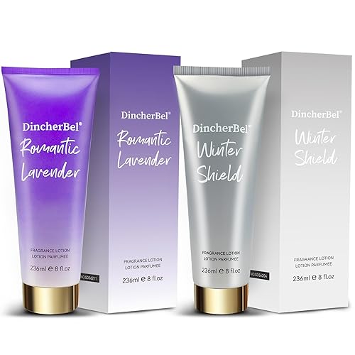 Loción hidratante diaria para piel seca, (lavanda, manteca de karité), loción hidratante, 8 onzas líquidas, paquete de 2