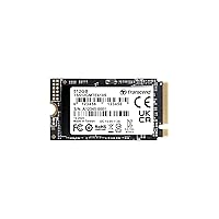 Transcend SSD M.2 NVMe 2242 PCIe Gen4x4 MTE410S da 512 GB, velocità max lettura/scrittura: 5.000/4.300 MB/s