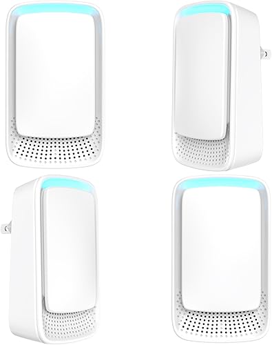 Purificador de aire de enchufe de iones negativos, purificadores de aire iónicos para el hogar, dormitorio, oficina, mini ionizadores de aire