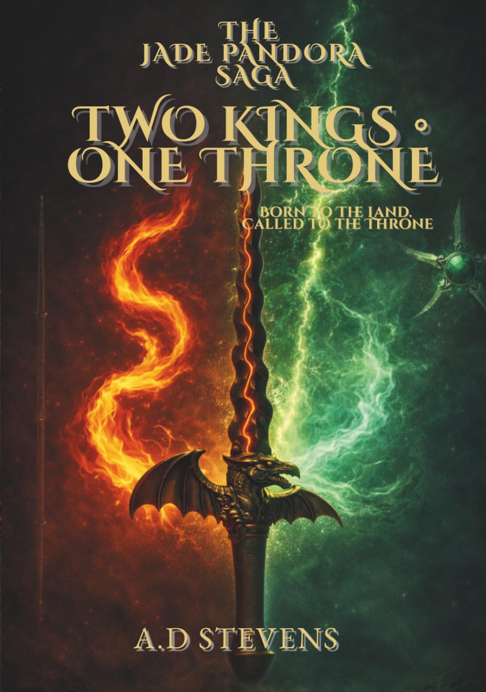 The Jade Pandora Saga Two Kings One Throne - Dyslexia Hardback