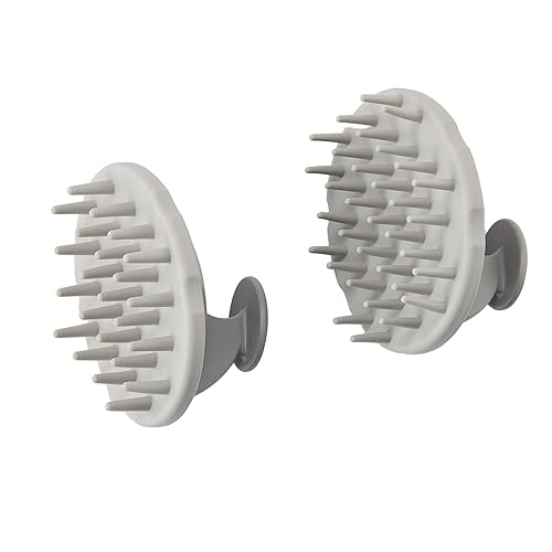 Scalp Hair Massager Shampoo Brush 2-Pack, Scalp Scrubber Set for