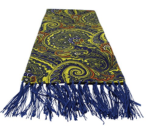 Bufanda para hombre de punto clásico gris oscuro de invierno 1