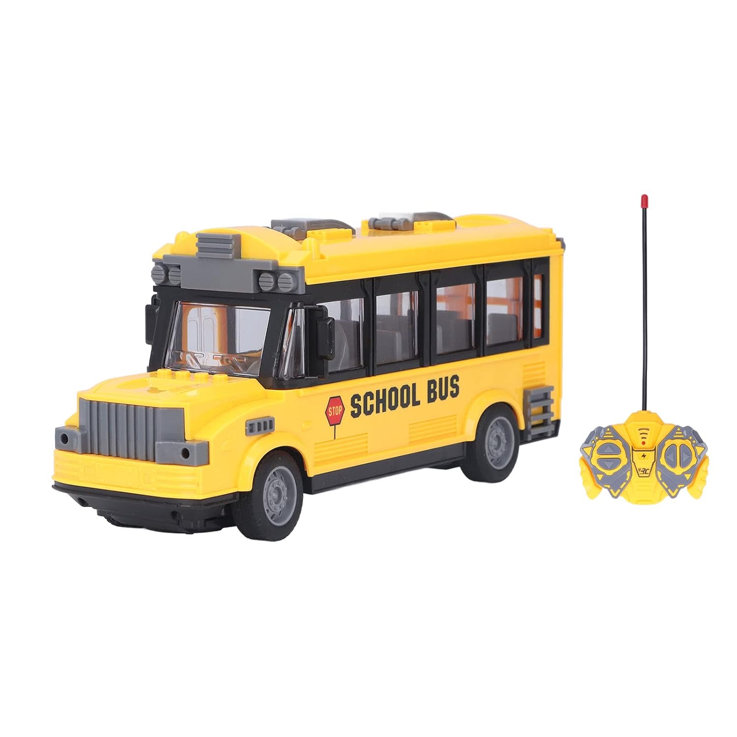 Remote Control School Bus, School Bus Toy, Battery Operated Forward and