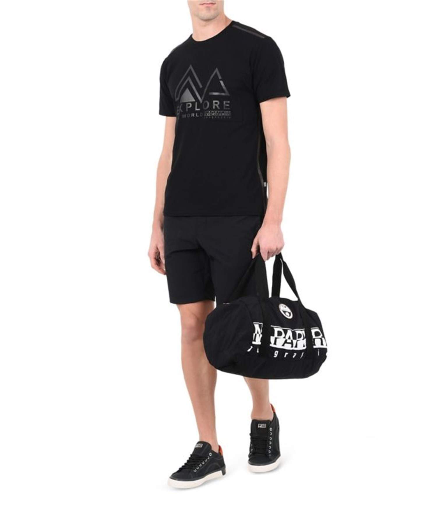Napapijri Bags Sac de Sport Grand Format, 41 cm, 26.5 liters, Noir (Black)
