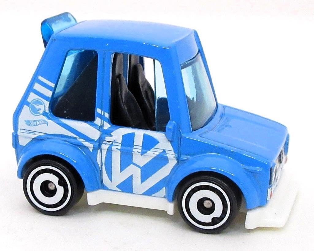 Amazon.com: Hot Wheels Tooned Volkswagen Golf MK1 (Blue), Treasure