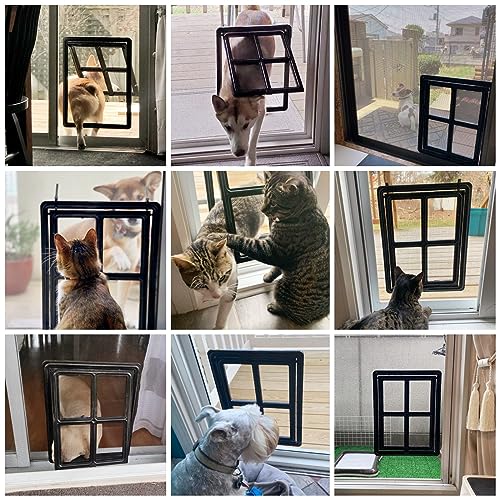 NAMSAN Pet Door for Display screen Door Sliding Canine Display screen Door Inside Measurement 12 x 16 inches Lockable Doggy Door Magnetic Automated Closing NAMSAN Pet Door for Display screen Door Sliding Canine Display screen Door Inside Measurement 12 x 16 inches Lockable Doggy Door Magnetic Automated Closing