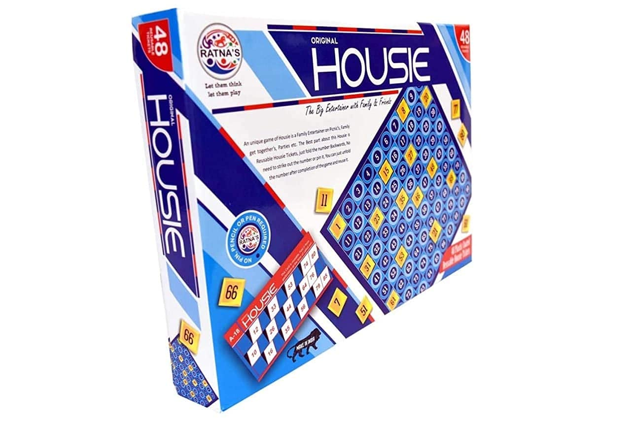 BKDT Marketing Housie Game Set with 48 Reusable Cards & 90 Number Tiles Board Game for Kids (No Pin, Pencil or Pen Required) - Family Game, Pack of 1 - Kids Game (B0DDXMQ7XM) Amazon Price History, Amazon Price Tracker