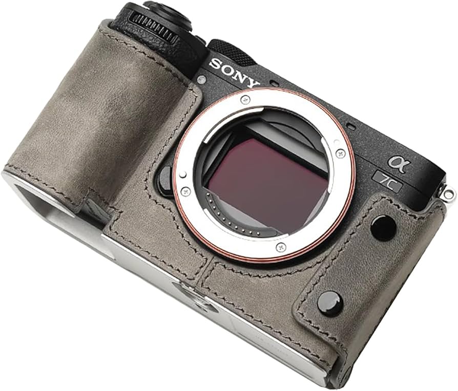 SONY α7C ボディ【ケース&外付けフラッシュ付き】 Amazon | VOVMOEYA ソニー Sony α7CII/ILCE-7CM2/A7CM2との互換性あり
