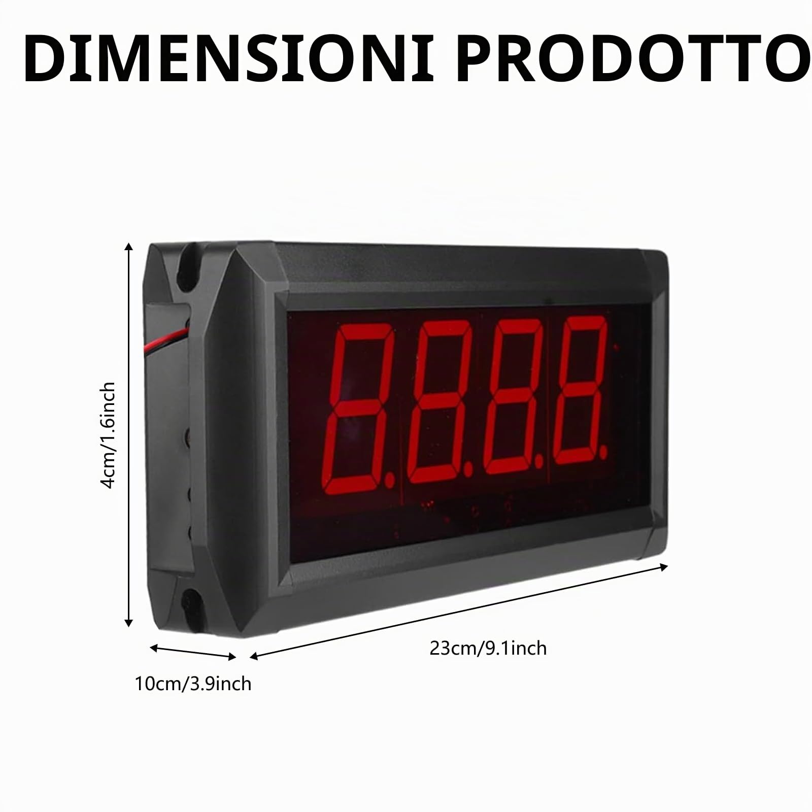 Timer LED conto alla rovescia Game macchina con telecomando e buzzer 20m area visibile AC 100-240V per negozio, supermercato, centro commerciale