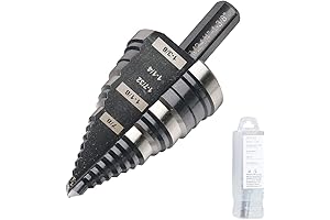 1/4 to 1-3/8 Inch Step Drill Bit