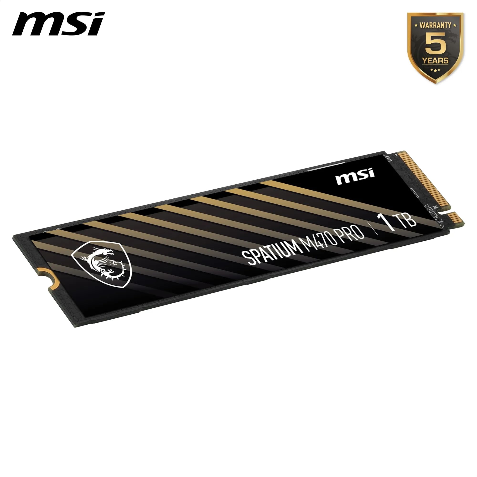 Amazon.com: MSI SSD SPATIUM M470 PRO PCIE 4.0 NVME M.2 1TB R:6000