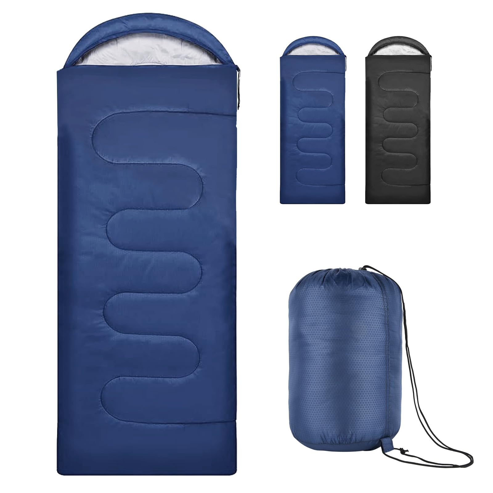 VBESTLIFE Sac de couchage de camping Sac de Couchage Extérieur à