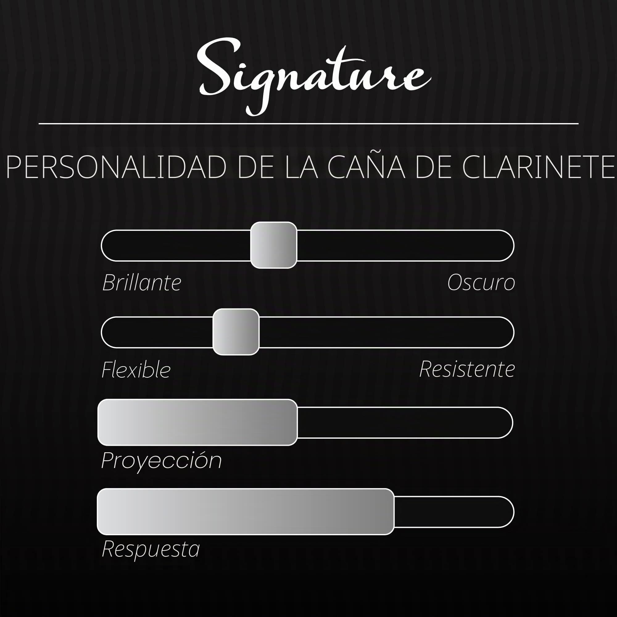 Légère Reeds - Bb Clarinete Reed, Signature, Dureza 2.25 (BBSS2.25) - Cañas Sintéticas Premium para Viento-Madera