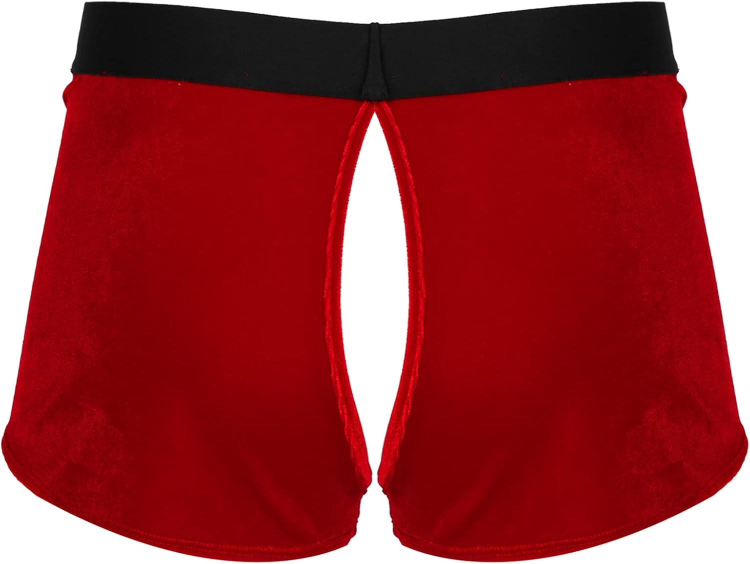 CHICTRY Men's Red Christmas Lingerie Holiday Boxer Shorts Underwear