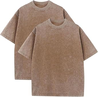 Oversized T-Shirt Cotton Vintage Streetwear Casual Loose Fit Unisex Tee Basic Tops