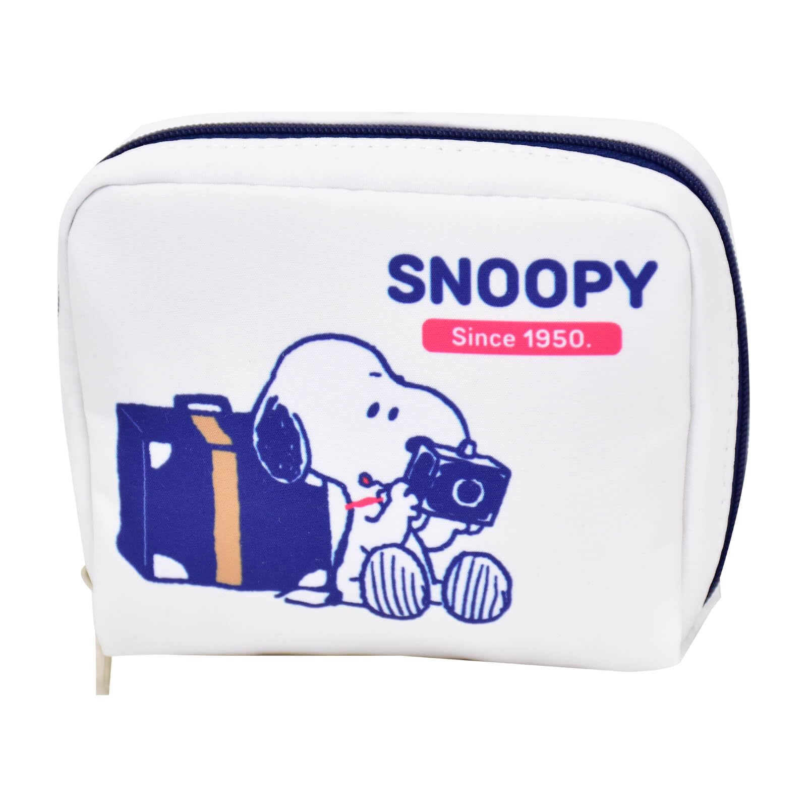 Amazon | ミニスクエアポーチ enjoy your trip スヌーピー SPMS-175