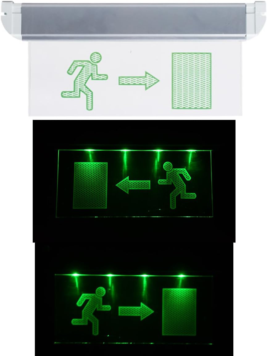 Emergency light, emergency lighting, exit emergency exit, escape route light, emergency light, escape route left/right
