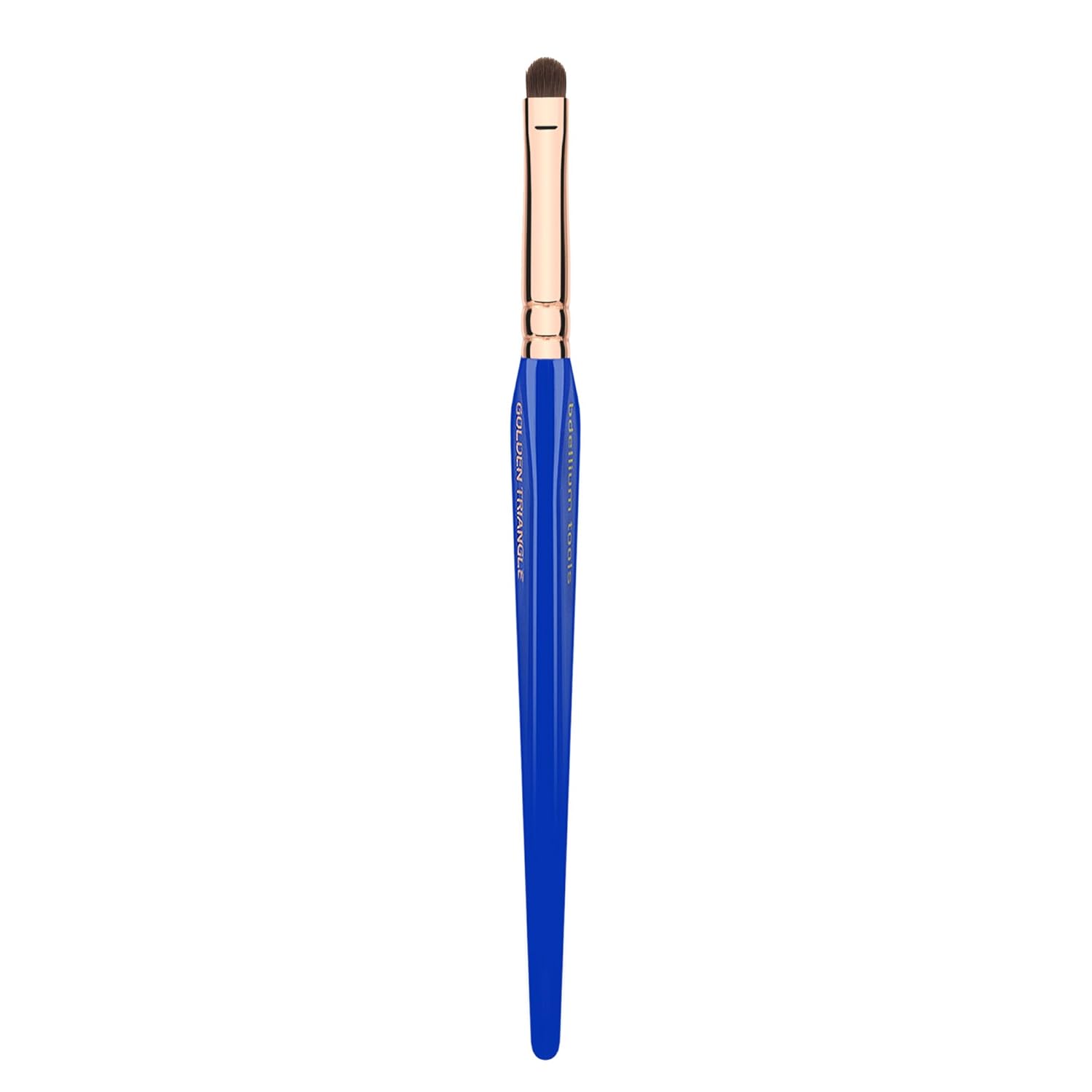 Bdellium Tools Professional Makeup Brush - Golden Triangle 755 Smudge - With All Vegan and Soft Synthetic Fibers, For Adding Depth and Dimension (Blue, 1pc) - Image 6