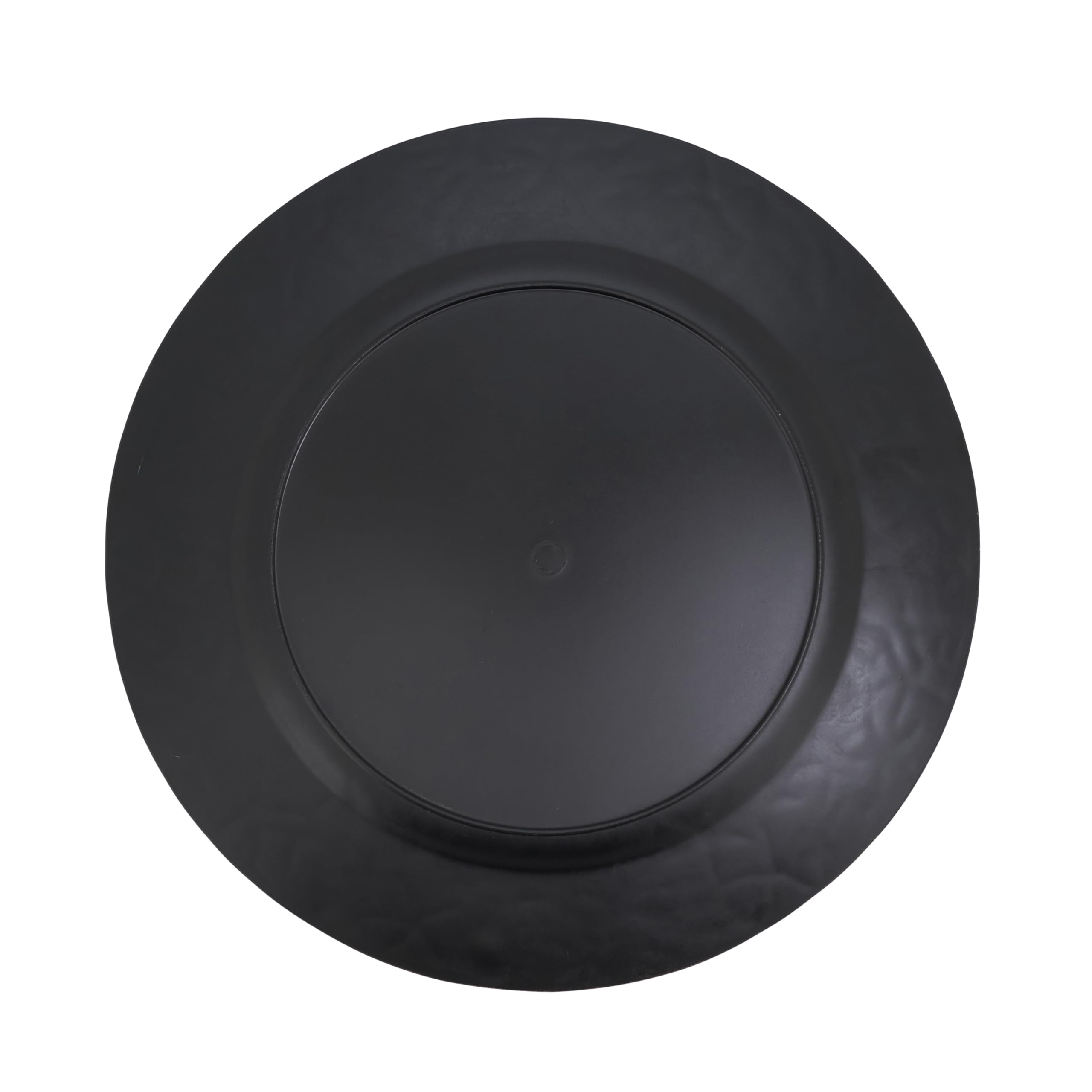 SARO LIFESTYLE Sea Shell Embellished Charger Plate (Set of 4), 13